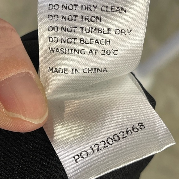 NWT Pinup 24W Off The Shoulder Lace Cocktail Short Dress Bell Sleeve Black - Picture 13 of 15